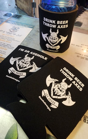 Axehole Vegas Koozie